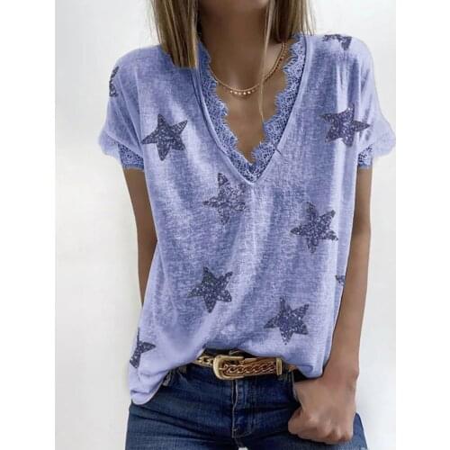 Daxiyee Women's T-shirts With Print