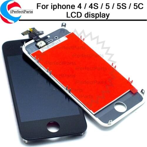 Tianma For iPhone 4 6 lcd display full screen 4.7" inch with touch Screen digitizer assembly 100% No Dead Pixel Free Shipping