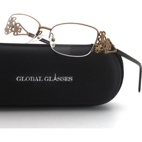 FERAVIA Women's Glasses And Cases