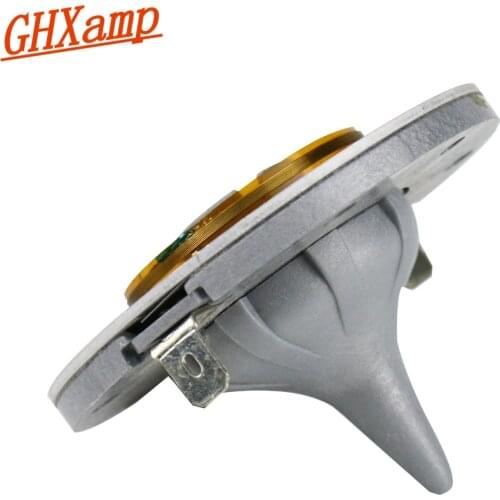 GHXAMP 37.9mm Tweeter Voice Coil Pure Aluminum Coil 8ohm Polymer Film Diaphragm 2408 2408H 2408H-1 Tweeter Speaker Repair 1pcs