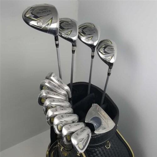 New 525 Golf Clubs HONMA BEZEAL 525 Complete Set HONMA Golf Driver+Fairway Wood+Irons+Putter/13Pcs Graphite Golf Shaft (No Bag)