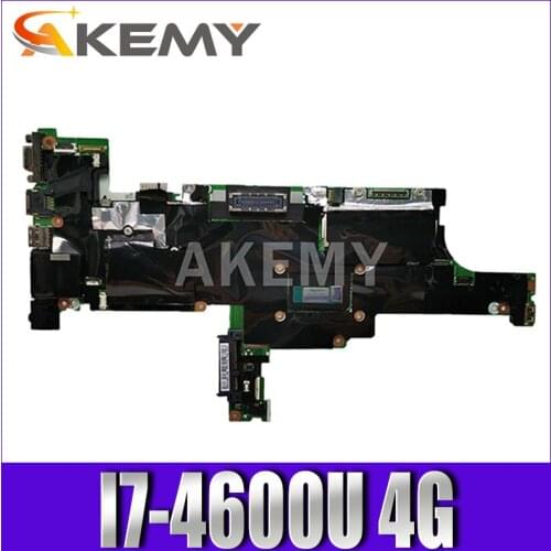 NM-A052 For lenovo THINKPAD T440S motherboard 04X3964 04X3962 Laptop Motherboard with i7-4600U RAM 4G UMA 100% tested work