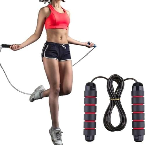 Bearing jump rope Tangle-Free jumping rope adjustable skipping rope speed Crossfit adult fitness Fat Loss Calories Burning