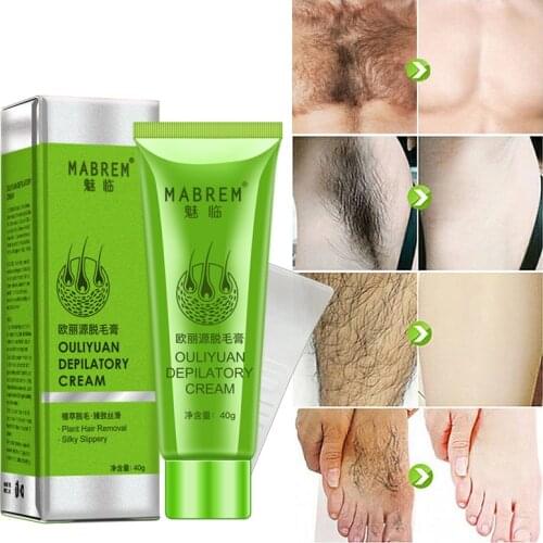 Mabrem painless hair remover for skin care of underarm legs and arms for 40 g of hair remove