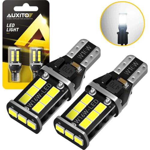 AUXITO 2x T15 W16W LED Canbus NO OBC Error 1000LM Reverse Light Bulb for Mazda 2 3 CX 5 CX5 CX9 CX3 CX7 323 6 GH Axela 2019 2020