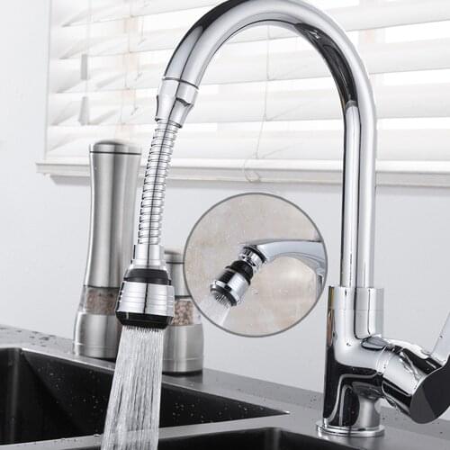 360 Degree Rotation Faucet Water Saving Adjustable 2 Mode Tap Filter Shower Nozzle Connector Universal Kitchen Sink Accessories