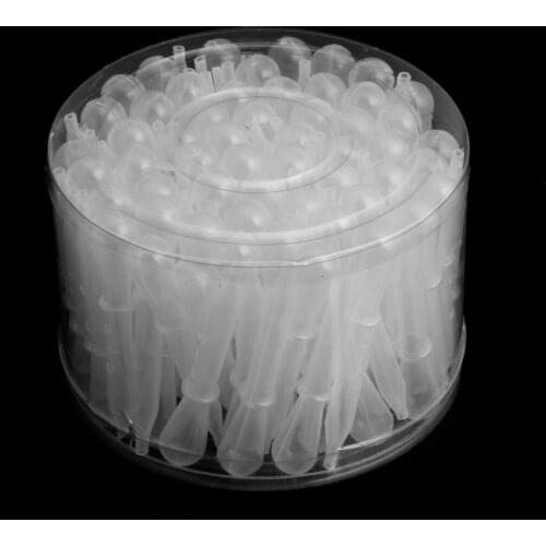 100Pcs Transparent Disposable Plastic Airbrush Paint Pipette Eye Droppers Airbrush Liquid Transfer