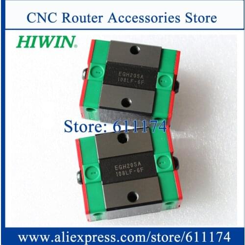 2PCS NEW Original HIWIN Linear Guide Bearing EGH25SA Slider block linear carrange match for EGR25 guide rail