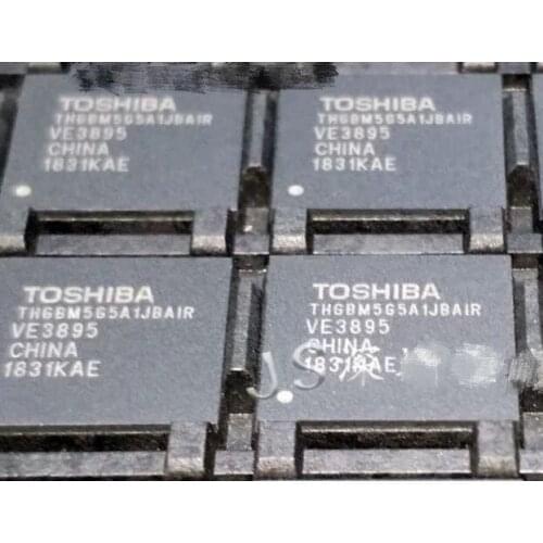 2 sztuk ~ 5 sztuk THGBM5G5A1JBAIR BGA MMC THGBM5G5A1JBA1R