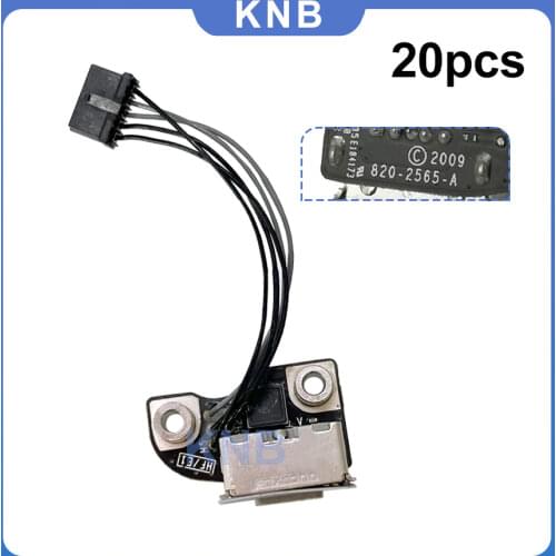 20 Pcs Original DC Power Jack Board 820-2565-A For Macbook Pro 13" 15" A1278 A1286 A1297 2009 2010 2011 2012 Year
