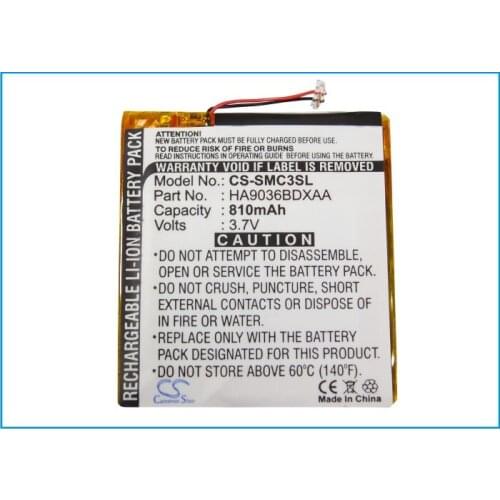 Cameron Sino Battery for SAMSUNG YP-CP3, YP-CP3AB/XSH (4G), YP-CP3AB/XSH (8G), YP-CP3CB (4G), YP-CP3CB (8G)