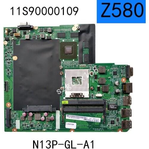 For Lenovo z580 notebook computer HM76 DDR3 GT630M DALZ3AMB8E0 SLJ8E W N13P-GL-A1 GPU complete function test