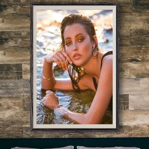 E351 Bibi Van Der Mark Sexy Model Movie Star Wall Silk Cloth Poster Art Home Decoration Gift