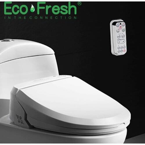 EcoFresh Smart toilet seat Electric Bidet cover intelligent bidet heat clean dry Massage care for child woman the old