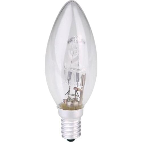 E14 Halogen Lamp Bulb Candle Shape Lighting Fixture Household Supplies