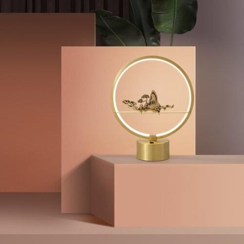 Customized 3D printing moon lamp home furnishings led smallnight Desk Lamp for Bedroom Bar Coffee Store Wall Decoration Lighting