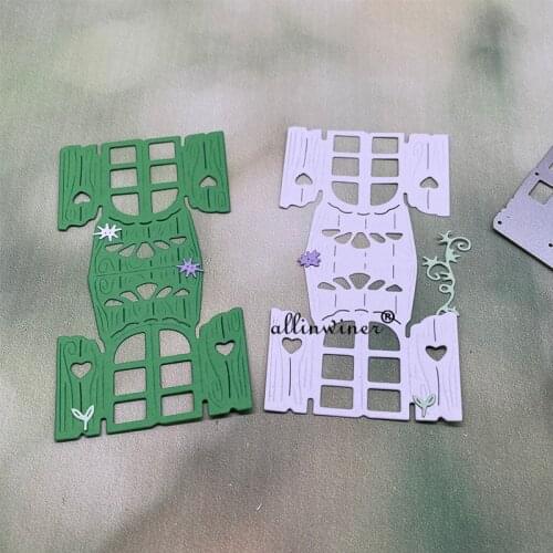 Stump door Metal Cutting Dies Stencils Die Cut for DIY Scrapbooking Album Paper Card Embossing