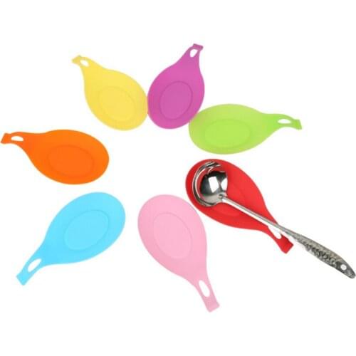 Multi Mat Kitchen Tools Silicone Mat Insulation Placemat Heat Resistant Put A Spoon Mat