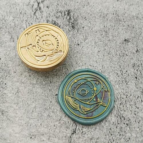 Ocean whale wax seal stamp stamp Gift, Animal wax seal stamp DIY wedding invitation hand account gift, Wax stamp Gift for kids