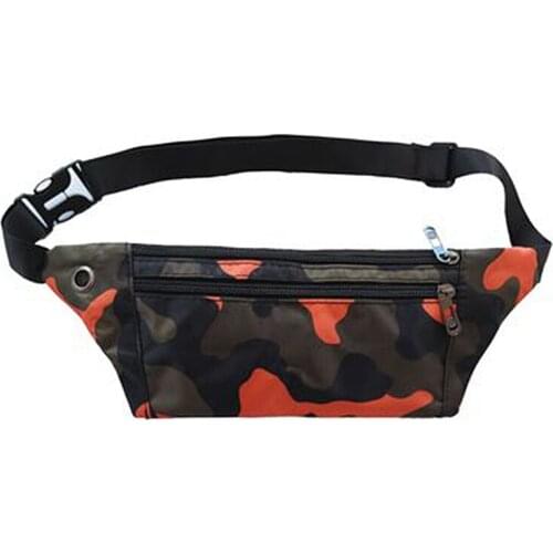 2019 New Fashion Camouflage Print Waterproof waist Bags Men Women fanny packs Belt Bag Money Travelling Mountaineering Wholesale