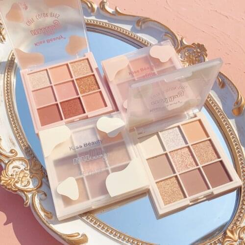 Newly Eyeshadow Palette High Pigmented Matte and Shimmer Colourful Eyeshadow Palette For Girl Women Eyeshadow Makeup Shadow