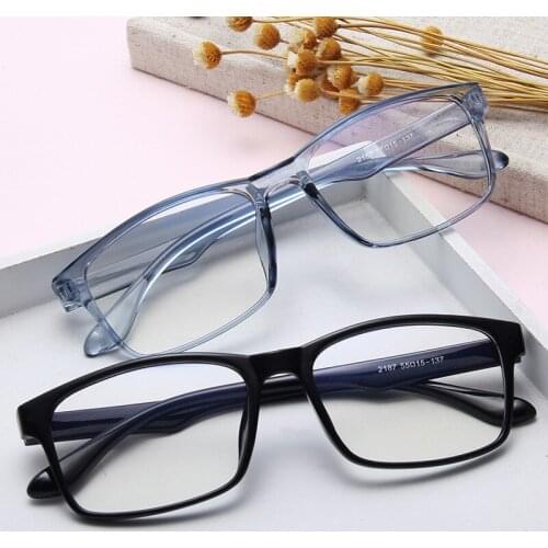 New Small Square Glasses Frame Unisex Transparent Clear Lens Optical Eyeglasses Women Comfort Super Light Vintage Spectacle
