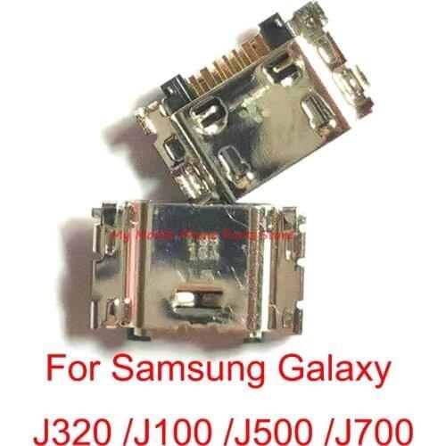 Original Mini Micro USB Charging Port Connector Plug Dock For Samsung Galaxy J320 J320F J5 J500 J1 J100 J500F J7 J700 J700F Part