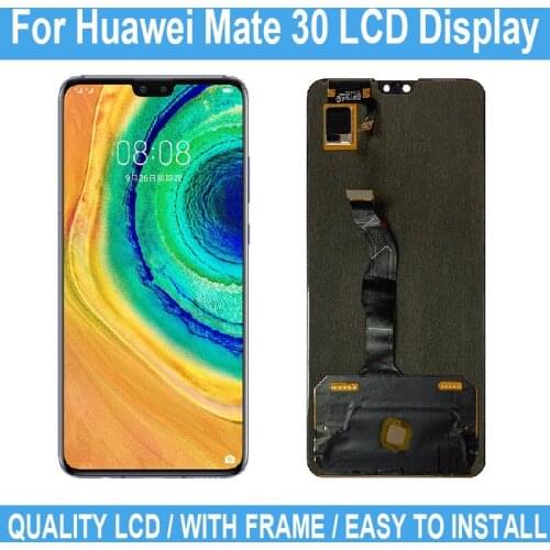 6.62 inch Original For Huawei Mate 30 LCD Screen Touch Display Digitizer For Huawei Mate 30 Replacement Assembly Repair Parts