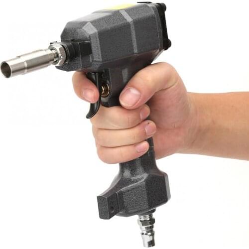 1/4" Pneumatic Trim Finish Pin Nailer Air Fine Stapler Tool Furniture Black Nailer Woodworking Leather Shoes Picture Frames