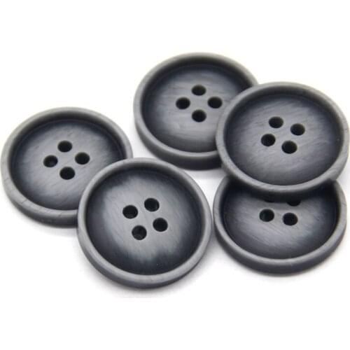 15mm 20mm Resin Men Suit Coat Buttons For Clothing Jeans Pants Decorative Handmade DIY Crafts Sewing Accessories Wholesale