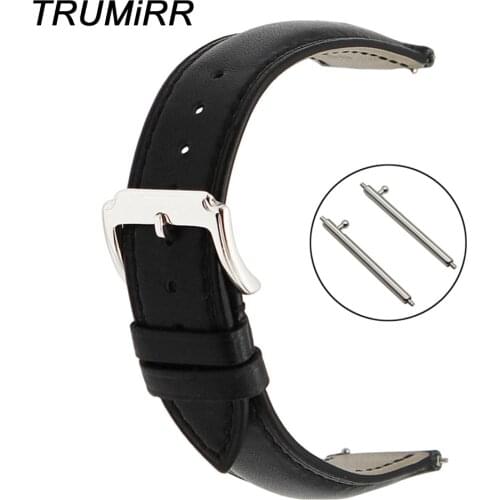 18mm 20mm 22mm Quick Release Watchband for Montblanc Men Women Watch Band Genuine Leather Strap Stainless Steel Buckle Bracelet