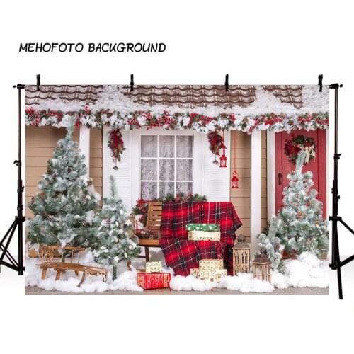 MEHOFOTO 5X7ft Christmas Backdrops For Photography Studio Vinyl Photo Background Baby Portrait Kids Background For Photography
