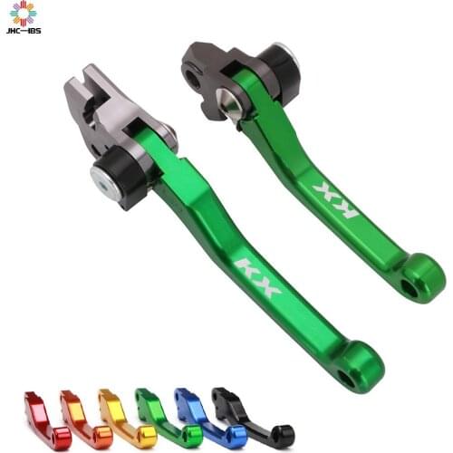 Motorcycle CNC Clutch Brake Levers Foldable For KAWASAKI KX250F KXF250 KX450F KXF450 KXF 250 450 2013 2014 2015 2016 2017 2018