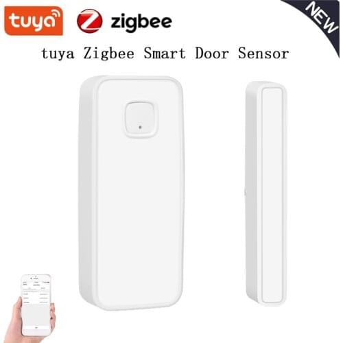 Tuya Zigbee Smart Door Sensor, Smart Door Open/Closed Detectors, Smart Shock Sensor With History Viewing Need gateway