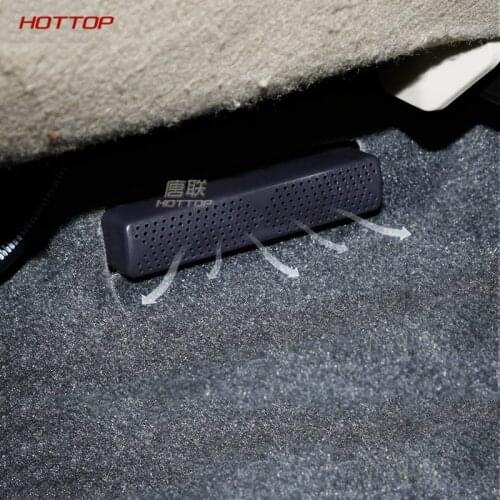 Topunion Car Under Seat Rear AC Heat Floor Air Conditioner Vent Outlet Grille 2Pcs/Set for Toyota Camry 2018 2019