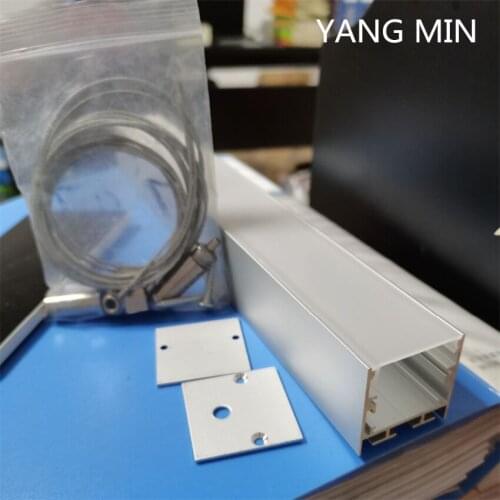 YANGMIN Free Shipping 1M/PCS New products W35XH35mm big size aluminum channel for the led strip light