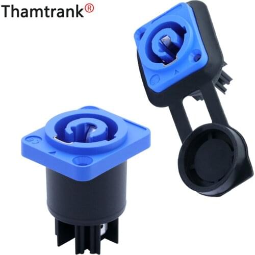 10pcs IP65 Waterproof 3 PIN Power Connector Female Panel Mount OUT/IN 20A/250V AC Power Jack Socket Chassis for LED Large Screen