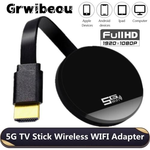 5G TV Stick Wireless HDMI-compatible Adapter WIFI Display Dongle HD Mobile TV Projection Video Transmission for IOS Android