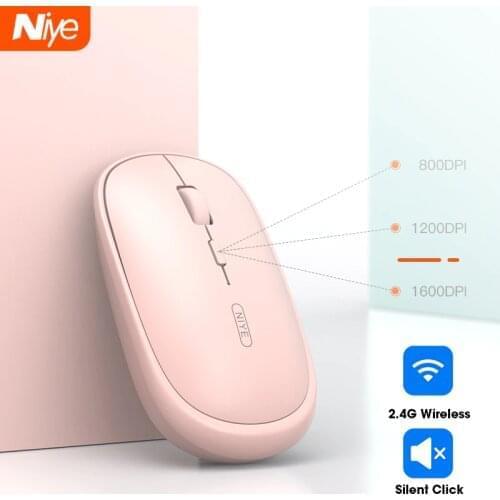 Wireless Mouse Mini Optical Computer Mouses Gamer Click Silent 1600 DPI Adjustable Mice for PC Laptop Destop Not Bluetooth Mouse