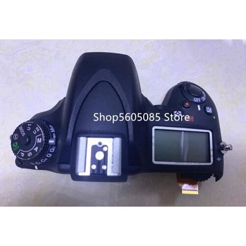 Second-hand For Nikon D600 D610 Top Cover Shell Case With Flash Dial Mode Button Flex Cable 95% NEW Original