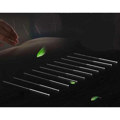 50PCS/Pack Needle Sterile Acupunture Asepsis For Ears Skin Detox Acupuncture Needles Disposable Sterile Acupuncture