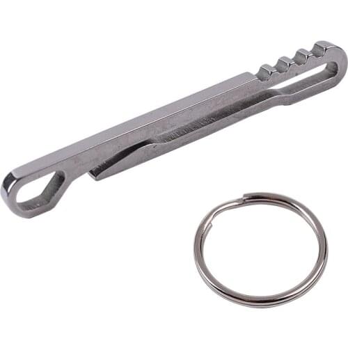 Pocket Key Dangler Key Ring Chain Money Waist Belt Clip Organizer Hanging Snap Buckle Carabiner Quick Draw Hook MOLLE Backpack