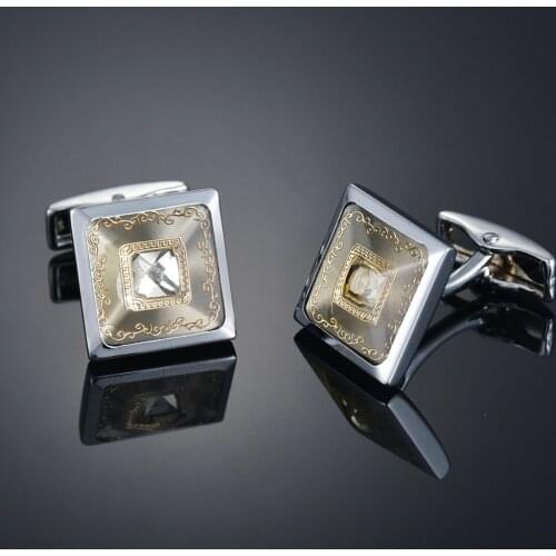 Classic Design Vintage Cufflinks For Men Shirt Brand Cuff Buttons Copper Cuff Link High Quality Wedding Jewelry Gift