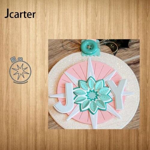 Circle Star Tag Pendant Metal Cutting Dies Craft Cut Die Stencil for Scrapbooking Handmade Paper Make Album Model Punch Blade