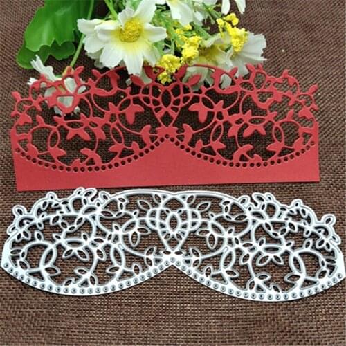 Lace edge Metal Dies Scrapbooking Metal Cutting Dies Craft Stamps die Cut Embossing Card Make Stencil Frame