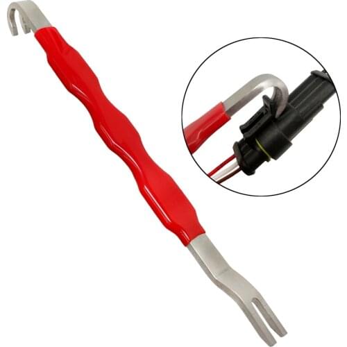 Car Vehicle Repair Kit , 190mm Automotive Electrical Connector Separator Tool Remover