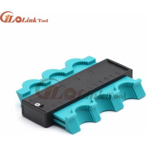 120mm Plastic Profile Contour Gauge Deep Decorating Template Tiling Skirting Laminate Profile Wood Shape