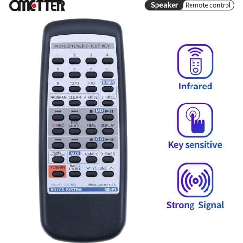 Remote control suitable for SHARP CD MD TUNER DIRECT KEY MD-F1 RRMCG0118AWSA