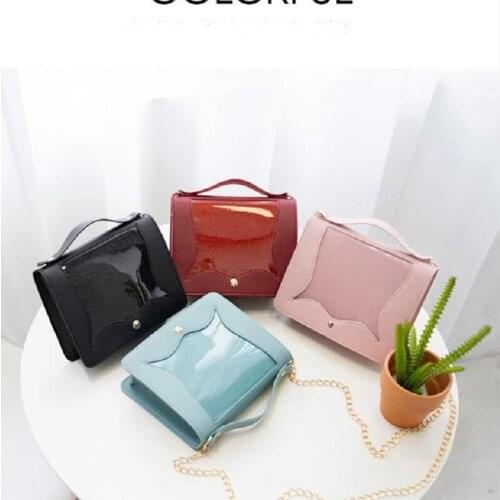 Rongxiao Womens Shiny Bags