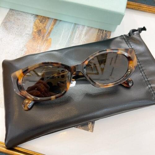 Transparent Yellow Green Oval Frame Steampunk Acetate Sunglasses Polarizing Mirrored Solar Protection Shapes Women Men Unisex